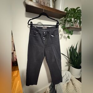 Levi’s Ribcage in faded black size 31x29